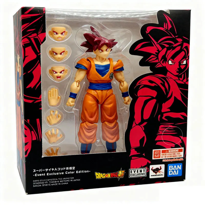 Dragon Ball SHF Goku Vegeta Action Figure Super Saiyan Gogeta Dbz Figurine PVC Collection Model Toys for Kids Gifts