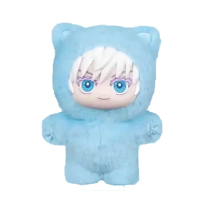HOT Jujutsu Kaisen S2 Cat Park Party Gojo Toji Fushiguro Geto Suguru Blind Box Plush Bag Charm Collectible Model  Christmas Gift