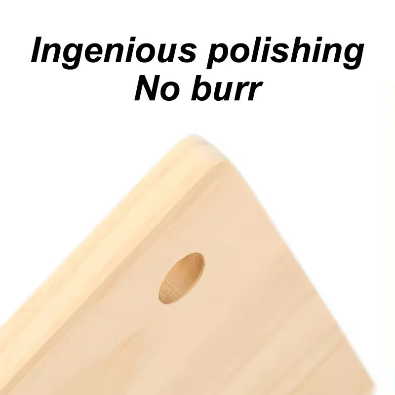 Hamster Wooden Ladder Platform Jumping Board Playground Hamster Climbing Toy Small Pets Stairs Toy Hamster Mice Cage Accessories