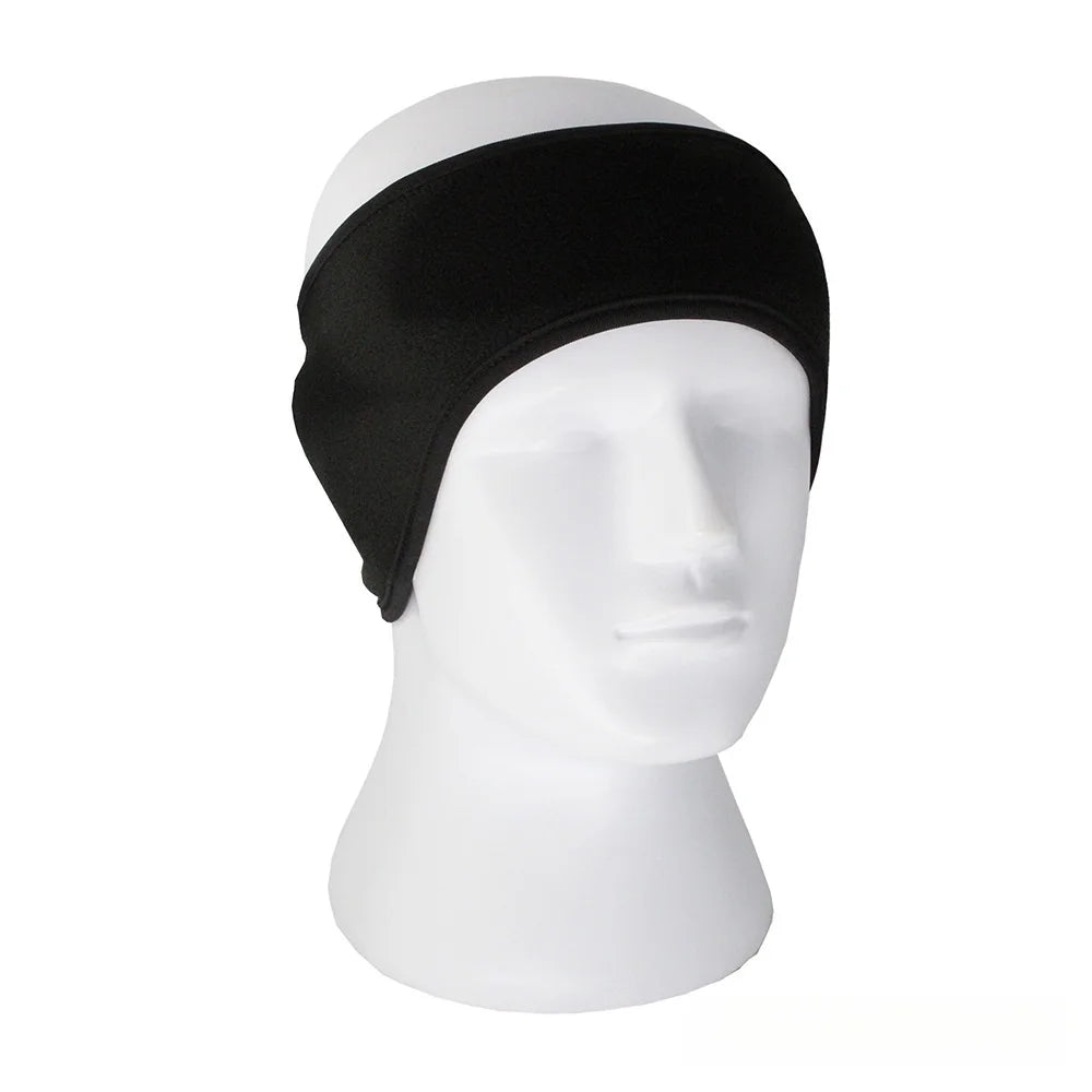 1Pc Fleece Ear Warmer Muff Unisex Winter Headband Outdoor Sports Ear Muffs Warm Headband with Hair Bands for Running Skiing