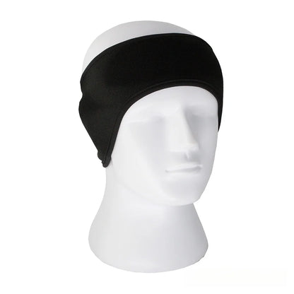 1Pc Fleece Ear Warmer Muff Unisex Winter Headband Outdoor Sports Ear Muffs Warm Headband with Hair Bands for Running Skiing