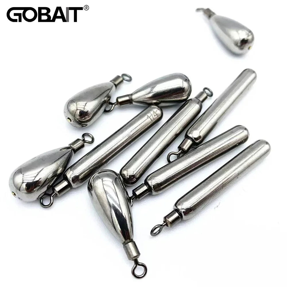 Tungsten Steel Fishing Weight Mold 1.8g 3.5g 5.3g 7g 10.5g cylinder Drop Shot Pendant Swivel Pesca Metal Jig Cast Tackle Sinker