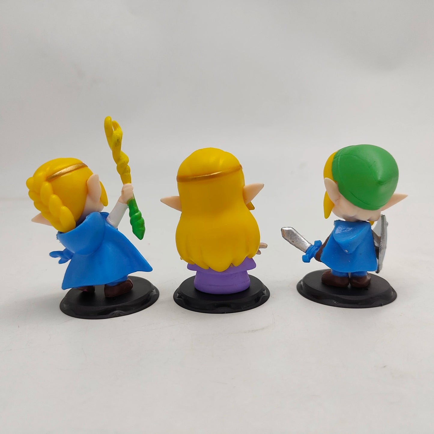 6pcs/set The Legend of Zelda Link Cute Version Anime Figure Game Peripheral Collection Model Action Figure Doll Toys