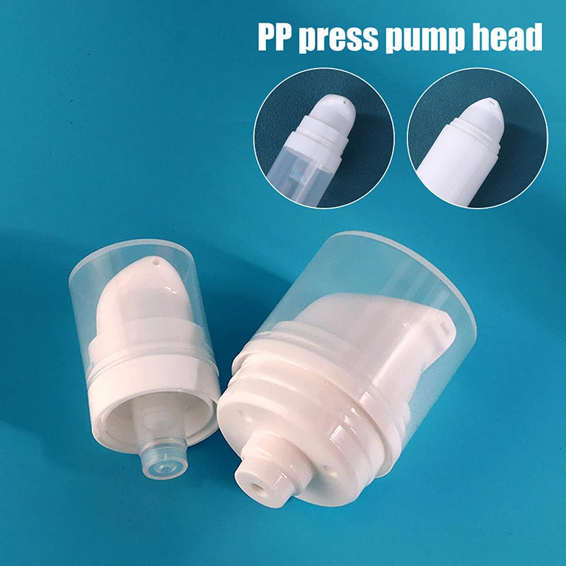 5-50ml Mini Portable Vacuum Press Type Bottle Refillable Makeup Cosmetics For Cream Gel Moisturizers Liquid Lotion Bottles