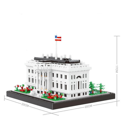 KNEW BUILT The Leaning Tower of Pisa Euro Constrution Micro Mini Building Blocks for Adult Child Toys Set Roma Colosseum Bricks