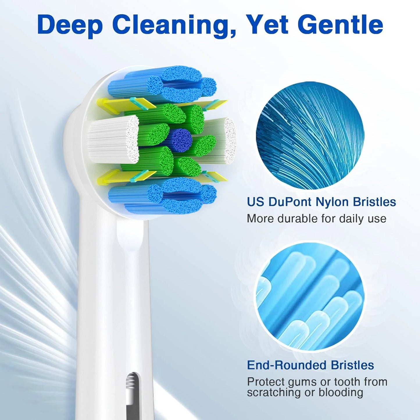 4-12pcs Replacement Brush Heads For Oral-B Electric Toothbrush Advance Power/Vitality Precision Clean/Pro Health/Triumph/3D Exce