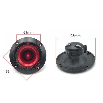 2/4pcs Piezoelectric Tweeter 3" Audio Speaker Treble Ceramic Piezo Loudspeaker PA/DJ Tweeters Home Subwoofer Stage Sound