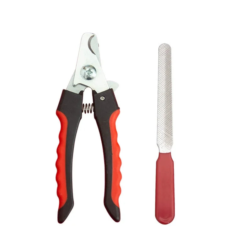 Stainless Steel Pet Nail Clippers Multifunctional Dog Cat Claw Cutter Grooming Tool For All Breed Dog Cat Pet Grooming Accessori