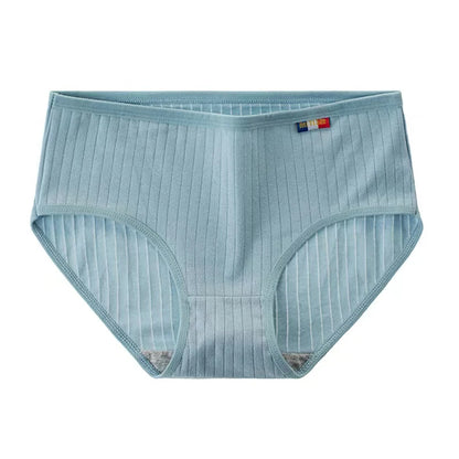 5PCS Women Cotton Underwear Seamless panties Sexy panty Female  Breathable Solid Color Underpants Girls'  Lingerie Briefs