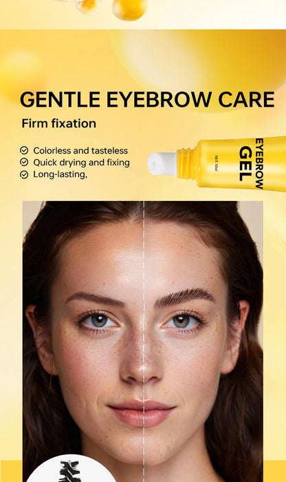 O'CHEAL 3D Eyebrow Gel Colorless Transparent Create Natural Eyebrows Quick-dry Waterproof Long-lasting Thick Full Eyebrow Makeup