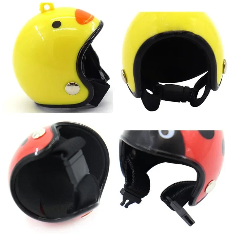 Farm Pet Chicken Helmet Sun Rain Protection Cute Hat for Hens Outdoor Henhouse Protective Gear Fighting Cock Funny