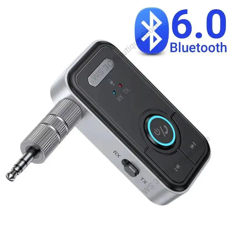Bluetooth 5.3 Transmitter Receiver Adapter Wireless Audio For Car Music Headphone Speaker 3.5mm Jack AUX Wireless Audio Adapter