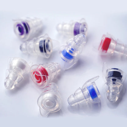 HUAK Silicone Earplugs High Fidelity with Storage Box for Concerts Musicians Motorcycles Noise Sensitivity Conditions and More