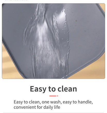 3-color available pet meal MATS, made of silicone, soft and easy to clean, cat feeding MATS, square feeding MATS for eating