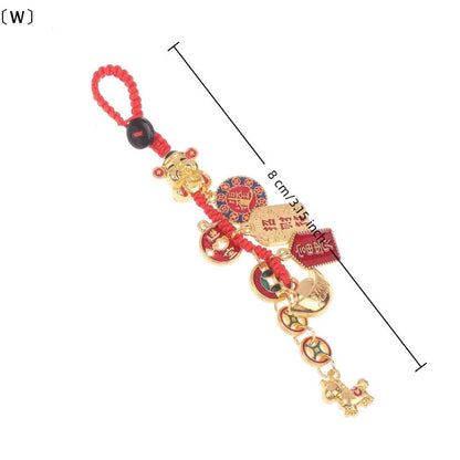 〔W〕2026 Year Of The Horse Wall Hanging Ornament Chinese New Year Lucky Decoration Accessories Housewarming Small Pendant Gifts