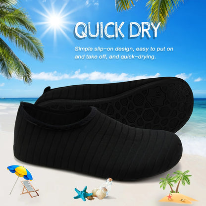 1 Pair Water Shoes Women Barefoot Socks Anti-Slip Quick-Dry Men Beach Swim Water Sports Shoes