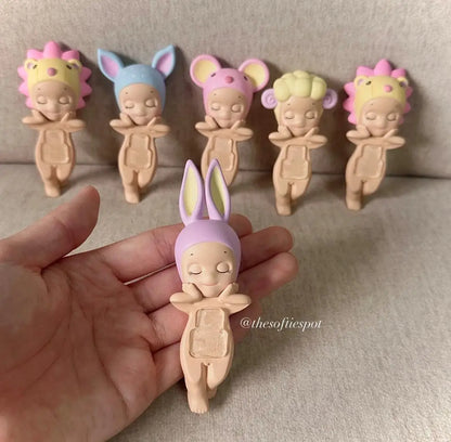 Sonny Angel Blind Box Toys Hippers Dreaming Series Anime Action Figures Mobile Computer Decoration Dolls Birthday Christmas Gift