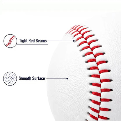 Soft and Hard Baseball PU Outer Layer Multifunctional Training Ball Suitable for Hitting Practice Outdoor Sports and Daily Game