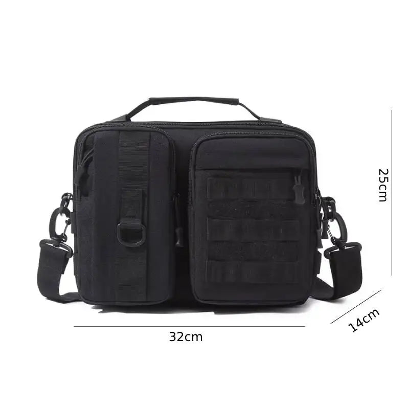 Trekking Tactical Handbags Shoulder Bag Camping for Man Hiking Travel Climbing Fishing Sling Crossbody Outdoor Weekend Molle Bag
