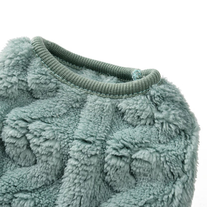 Fleece Warm Dog Cloth Sleeveless Soft Cozy Plush Vest Puppy Winter Overall for Small Medium Pet Sweatshirt  for Dog and Cat