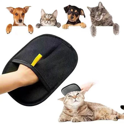 Pet Hair Cleaning And Collection Gloves Pet Double-sided Multi-functional Beauty Glove Tool Reduce The Pressure Of Pet Ownership