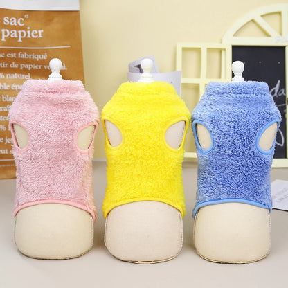 Warm Small Dog Clothes Soft Fleece Cat Dogs Clothing Pet Puppy Winter Vest Costume For Small Medium Dog Cats Chihuahua Yorkie