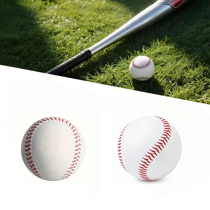Soft and Hard Baseball PU Outer Layer Multifunctional Training Ball Suitable for Hitting Practice Outdoor Sports and Daily Game