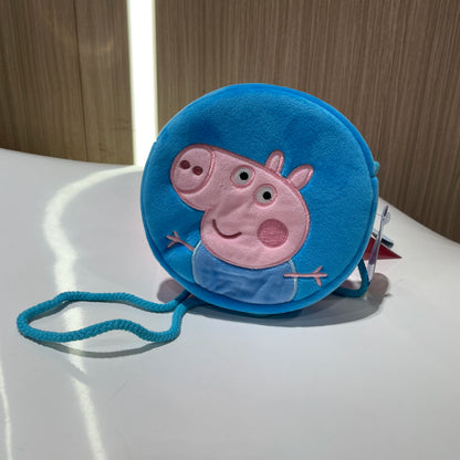 19cm 100% Genuine PEPPA PIG Stuffed Soft Doll Peppa George Zoe Suzy Rebecca Emily Danny Pedro bear Dinosaur Children Plush toy