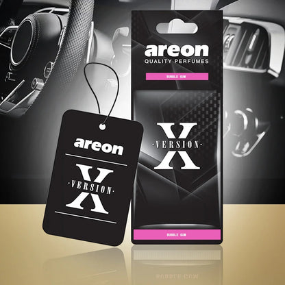3-60Pcs X Version Car Air Refresher Car Suspension Decoration Home Bathroom Refresher Natural perfume Car Interior Hanging Paper