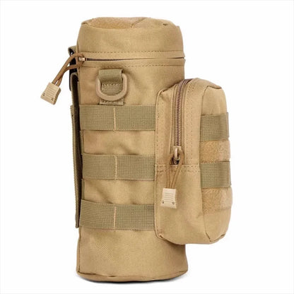 Tactical Molle Water Bottle Bag Pouch Holder Outdoor Travel Camping Hiking Cycling Fishing Hunting Water Bottle Kettle Carrier