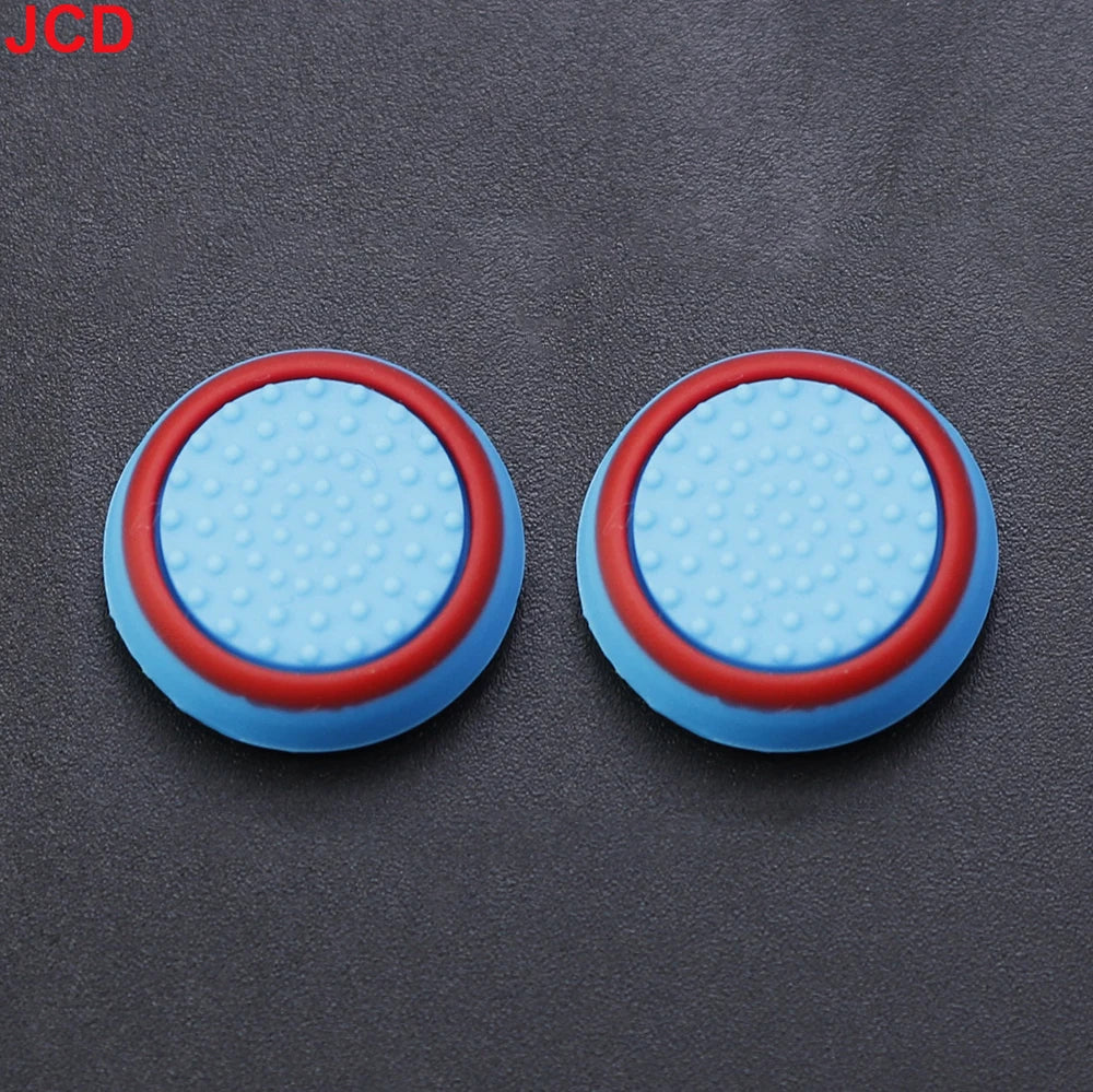 JCD 2pcs For PS3 PS4 PS5 Xbox one/360/Series S X Switch Pro Game Controllers Thumb Silicone Stick Grip Cap Cover Accessory