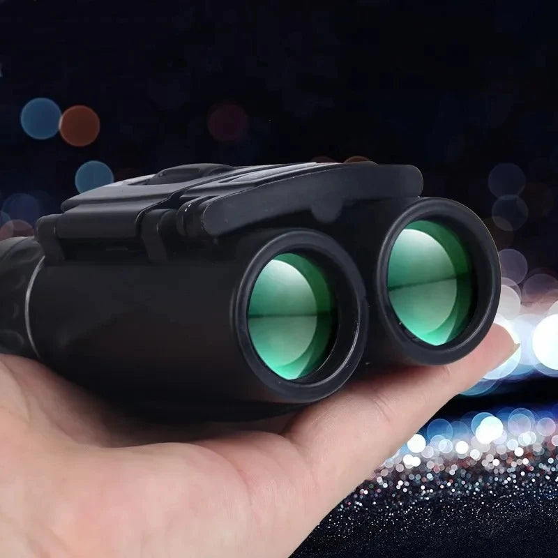 100X22 High Magnification High-Definition Binoculars, Mini Portable Outdoor Travel Professional Telescope
