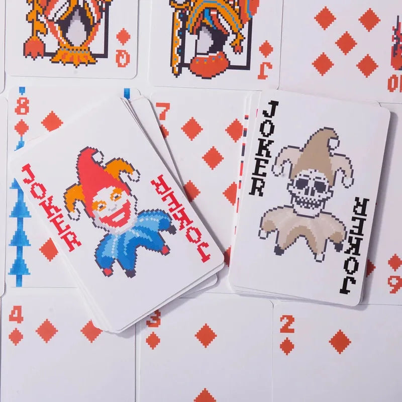 Classic Poker Card Set - Essential Party Game for Gatherings, Tabletop Games & Festive Fun, Durable & Portable Playing Cards