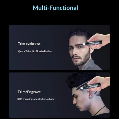 Portable Nose Ear Hair Trimmer Electric Clipper for Men Women Rechargeable Painless Hair Removal Kit