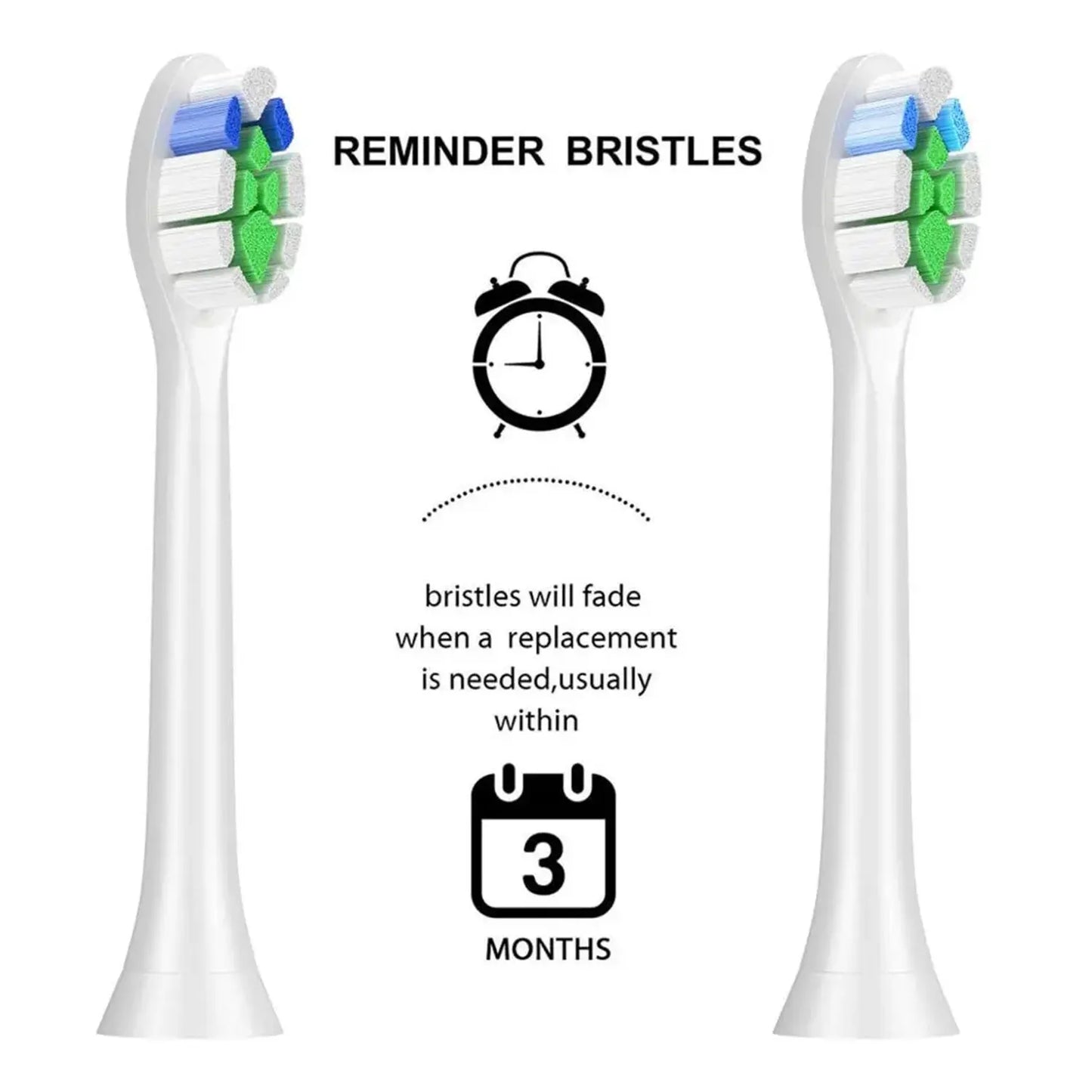 4/8/12/16 Pcs Replacement Toothbrush Heads Compatible with Philips Sonicare Electric Toothbrush Refills for 1100 2100 4100 5100