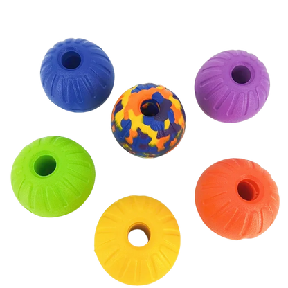 7cm/9cm Eva Hollow Ball Indestructible Rubber Ball Pet Dog Training Chew Play Fetch Bite Toy Dog Toys For Dog Interactive