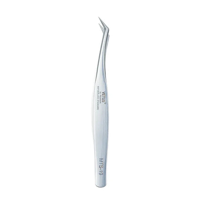 1pcs New VETUS Eyelash Extension Tweezers Stainless Steel Lashes Tweezers High Precision Anti-Static Tweezers Makeup Tools