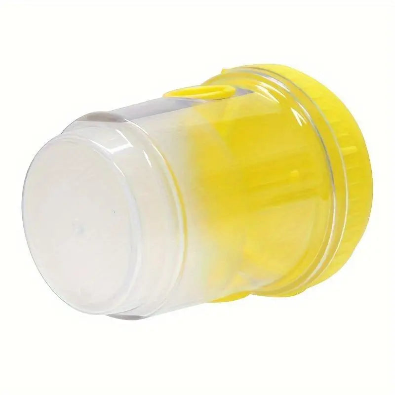 Clear Plastic Outdoor Insect Trap with Lid - Effective for Catching Fruit Flies, Wasps, Transparent Design for Easy Monitoring