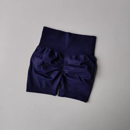 Summer Yoga Shorts Women Fitness Shorts Breathable Sports High Waist Running Shorts Cycling Shorts Workout Gym Sports Shorts