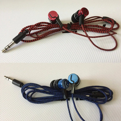 Universal Wired Earphone Noise Reduction In-Ear Stereo Earphones Noodles Style Sport Headset For Samsung Huawei Headphones