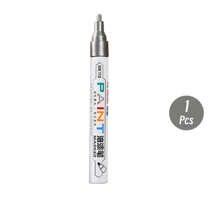 8 Colors Car Scratch Repair Paint Pen Quick Dry Touch Up Paint Repair Pen Waterproof Wheel Tyre Marker Auto Paint Marker Pens