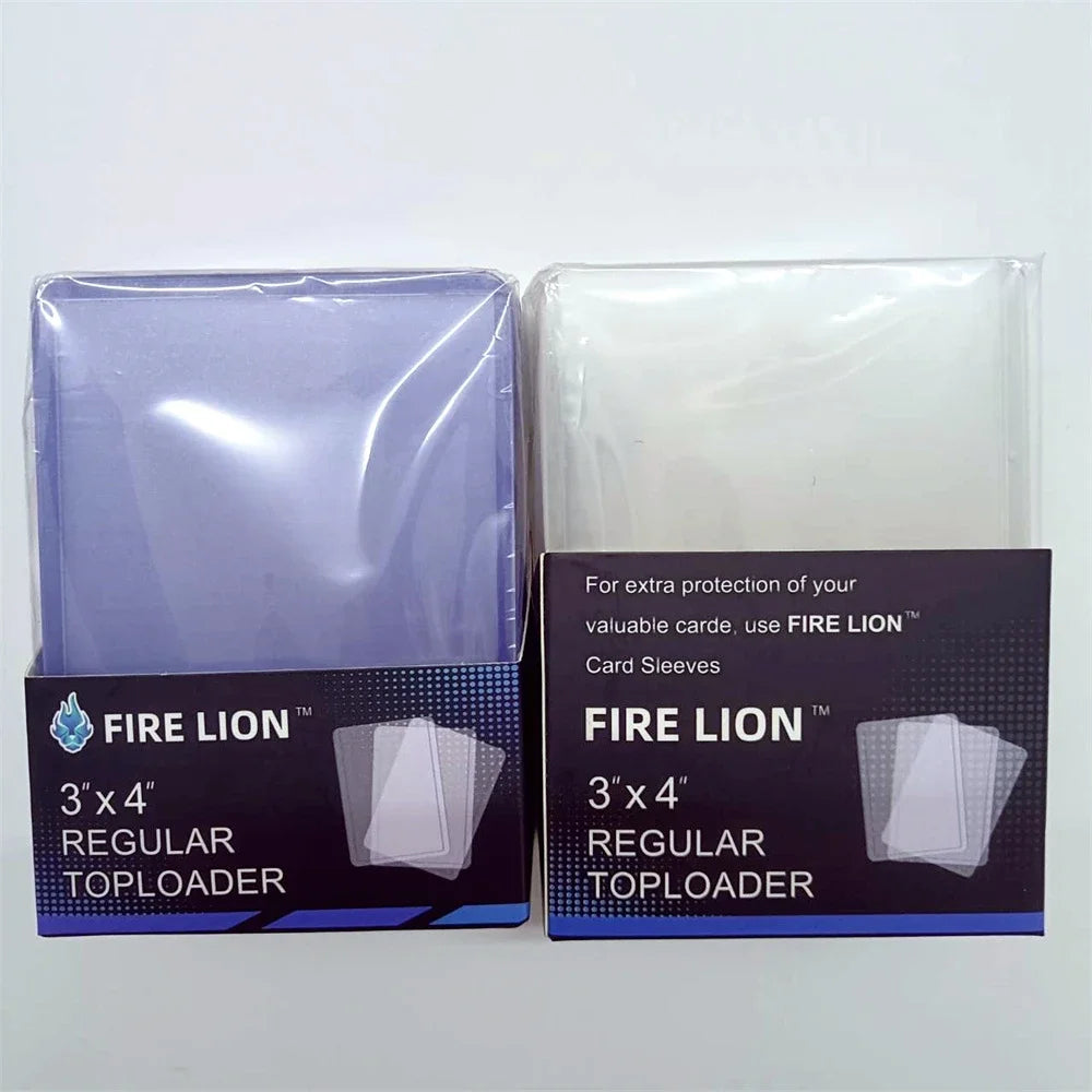 25PCS Toploader Card Sleeve 35PT Top Loader Card Protector for PKM 3” X 4“ Standard Size Rigid Hard Card Holder for MTG TCG Card