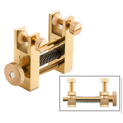 Violin brass edge clamp Luthier Fiddle Cello Guitar Edge Clip Cracks Sides Bulid For Luthier Wood repairing cracks Close tool