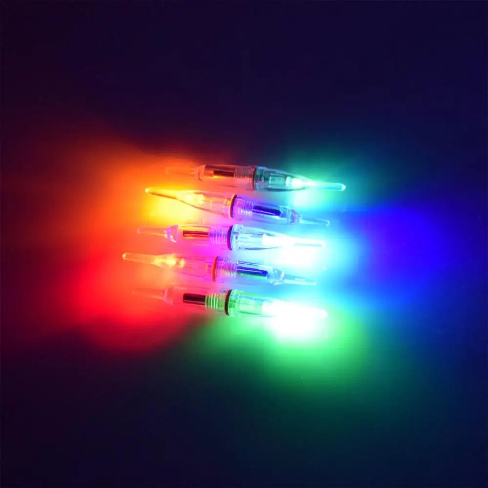 5 pcs flashing two end fishing lights, underwater fishing lights, boat fishing night bait lights, taillights