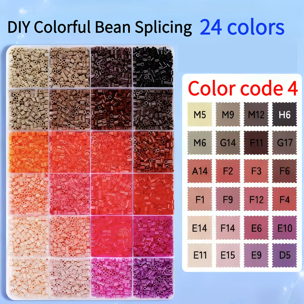 2.6mm 96 Colors Hama Beads Education Iron Beads 3D Puzzle Beads Lroning DIY Intelligence Educational Toys Craft Puzzles