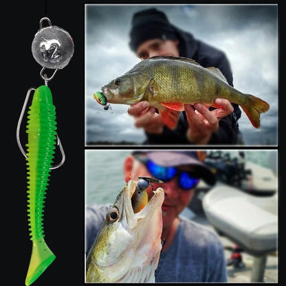 5pcs/lot Fishing Weight Sinker 3g-28g Deep Water Bullet Weight with Swivel Round Ball Sinkers Fishing Tackle Accessories