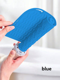 Blue Curling Mat