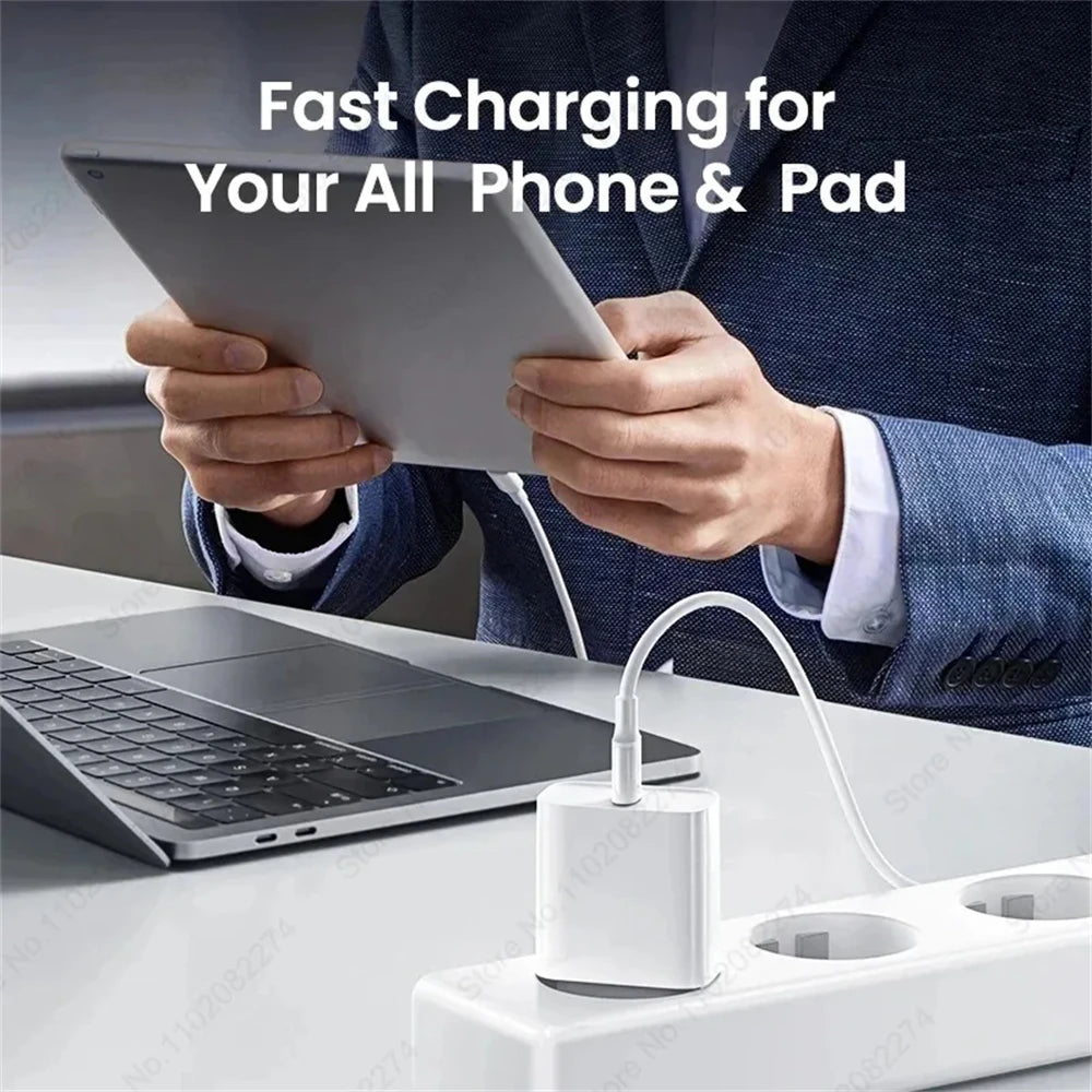PD 40W Fast Charger For iPhone 15 11 12 13 14 16 Pro Max Quick Charging Cable For iPhone 16 15 14 Plus Charger Phone Accessories