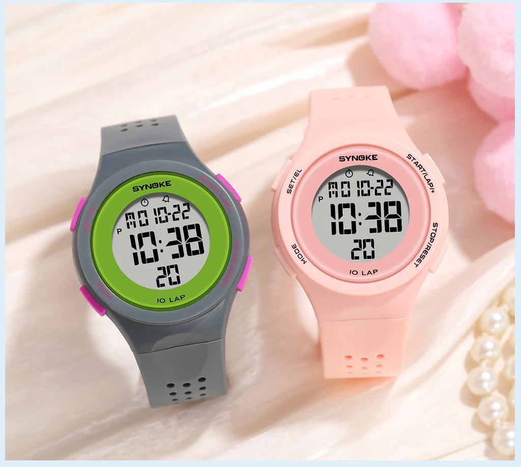 Outdoor Sport Watch Men Alarm Chrono Clock 5Bar Waterproof Military Watches LED Display Shock Digital Watch Thin Design