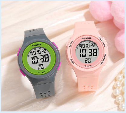 Outdoor Sport Watch Men Alarm Chrono Clock 5Bar Waterproof Military Watches LED Display Shock Digital Watch Thin Design